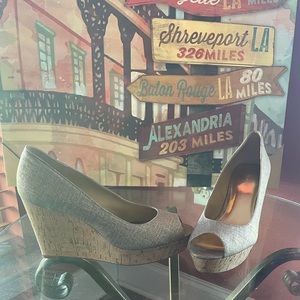 Nine West wedge heels